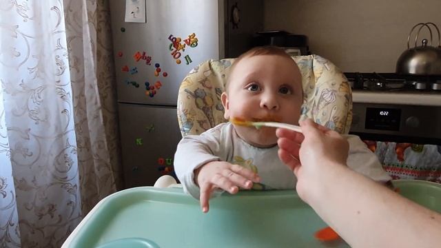 Прикорм 7 месяцев.
