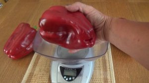 Результат выращивания сладкого перца сорт Большой Реус в сезоне 2022 года.