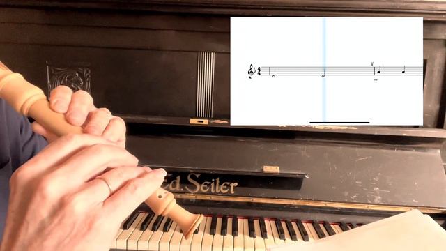 В.Витлин «Кошечка» (пьеса 3) из школы игры на блокфлейте И.Пушечникова смотреть онлайн