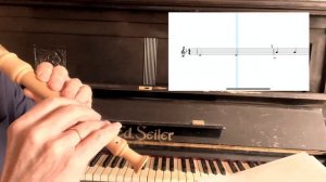 В.Витлин «Кошечка» (пьеса 3) из школы игры на блокфлейте И.Пушечникова