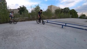 Жесткие падения на бмх...