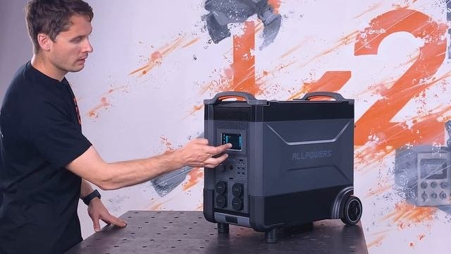 Портативные Электростанции Allpowers: Полевой тест и сверление стального листа!