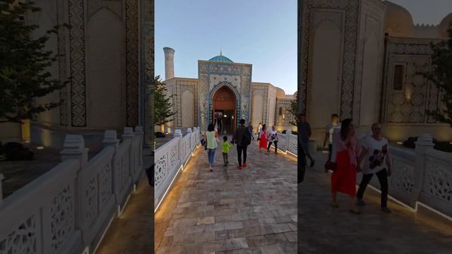 Вход по мостику в комплекс Вечный город (бывший Самарканд Сити) смотреть онлайн