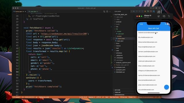 02 Adding Model to the API call | Flutter REST API Series смотреть онлайн