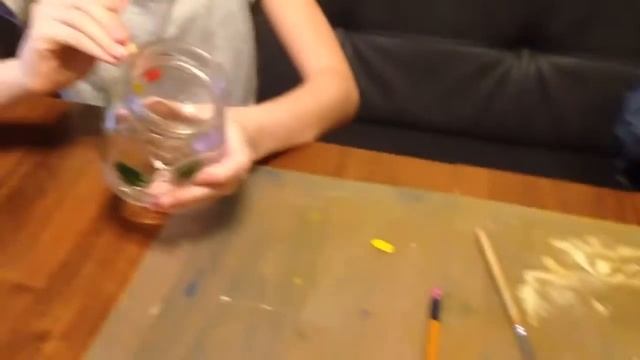 Весенние поделки. Как сделать подсвечник. смотреть онлайн