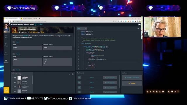 Solving coding challenges in Java - CodinGame
