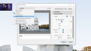 Getting Started with Adobe Lightroom Classic | Image Watermarking