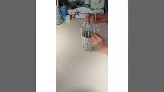 Vazo yapımı gazete kağıdı ile. Elişi Bahçem GERİ DÖNÜŞÜM. DIY. смотреть онлайн