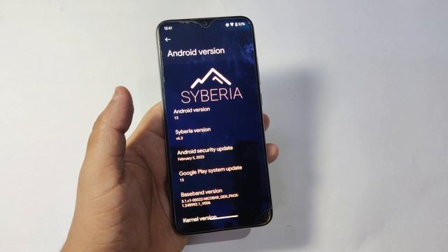 SyberiaOS 6.3 Official | Android 13 For MI A3!!