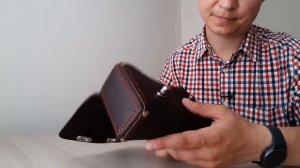 Подседельная сумка из натуральной кожи своими руками.