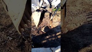 Захват на экскаватор своими руками.