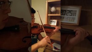 Londonderry air played on a copy (#1) of Antonio Stradivarius, by Peniel CHEW