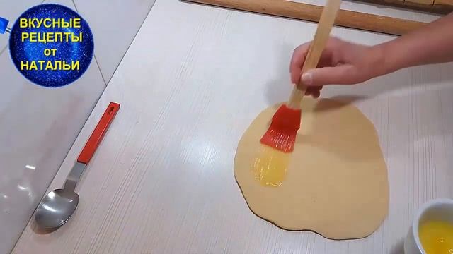 Рецепт. Круассаны с начинкой. Очень вкусно и просто.