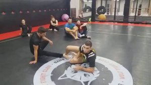 X guard sweep вариант 2