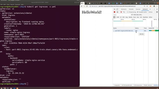 kubernetes ingress annotation demo