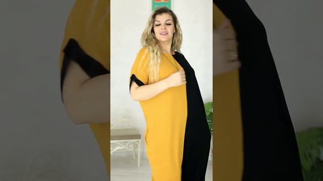 CandyClo - платья оптом из Киргизии; Дордой, 5 проход, конт. 503. Платье "Нина" (шафран)