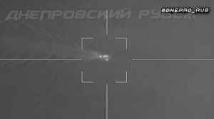 Уничтожение катера с морпехами ВСУ дроном-камикадзе "Ланцет"