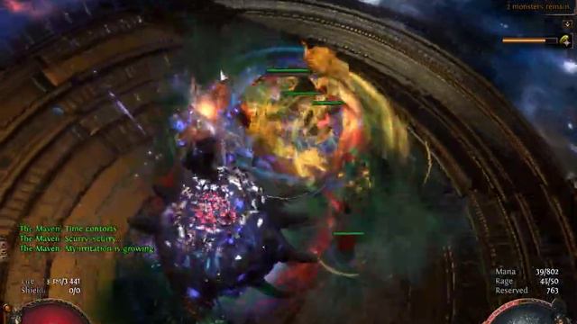 Path of Exile General's Cry 3.21 Uber Maven смотреть онлайн