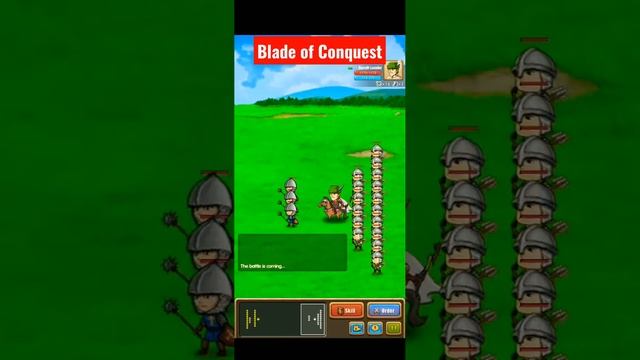 Fighting The ENEMIES in Blade of Conquest Game @zhhgaming #shorts