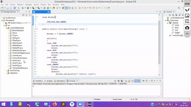 #2.0 PART - 11(ENUM & WHILE) смотреть онлайн