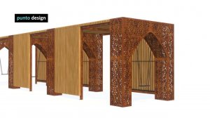 Modular pergola   Punto Design 1