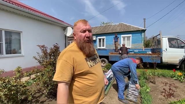 Монтаж фасадной плитке Hauberk (хауберк) , Недвижимость ст Каневская ул Таманская дом 124.
