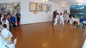 Бой карате киокушинкай в категории 7-8 лет Карпинск Карат