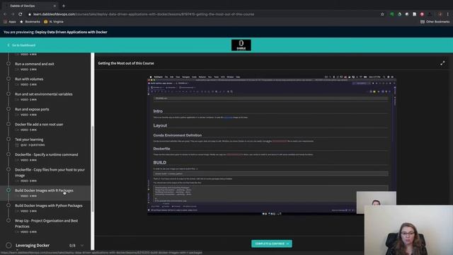 Deploy Data Driven Applications with Docker Course Preview смотреть онлайн