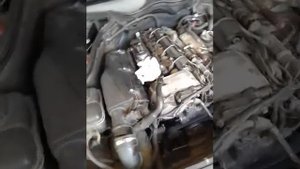 MB 2.2 CDI Замена маслоотделителя (сапуна/сепаратора)