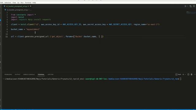 S3 generate presigned URL смотреть онлайн