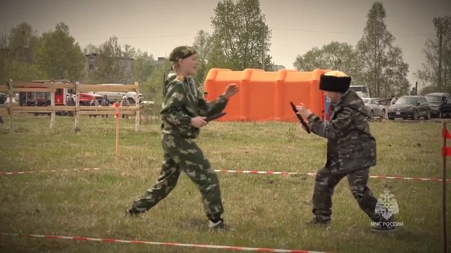 Пожарные и спасатели приняли участие в празднике «Казачий сполох» в Хабаровском районе