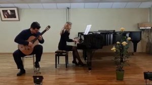 А. Иванов - Крамской . Вальс  . Еремеев. М ( гитара ) ,              Боброва. С ( фортепиано )