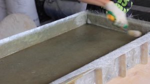 Формовка изделия из стеклопластика