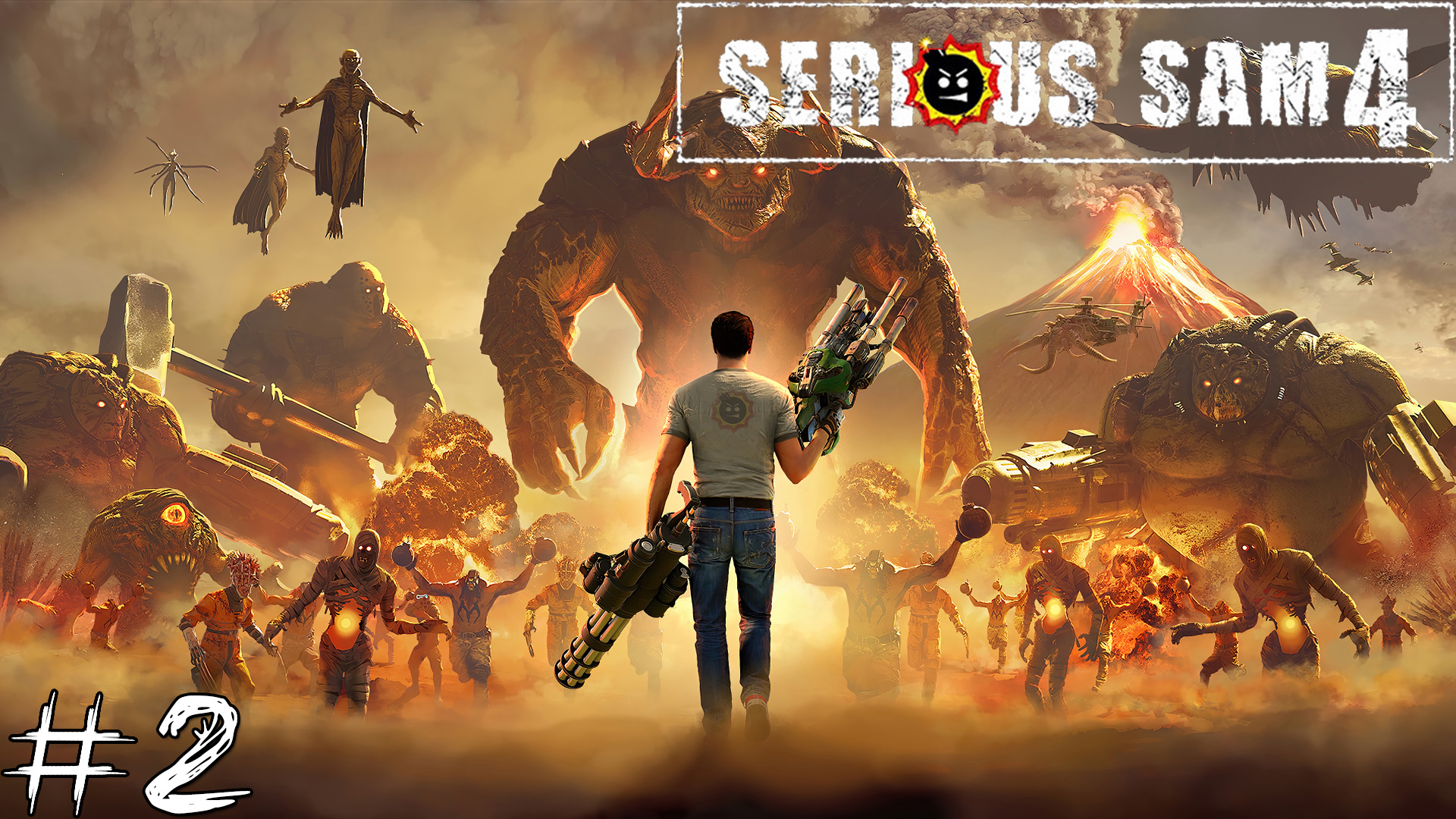 Serious Sam 4 #2 |Одним глазком| Спасение отца Михаила