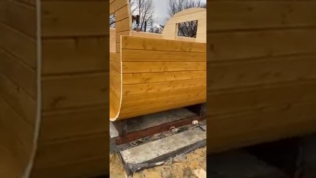 Монтаж бани - Квадро  4х2 Penkoff