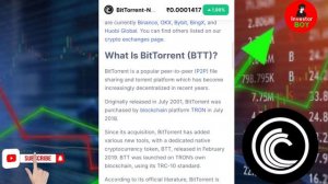 BitTorrent Coin News Today | Btt News Today | Bttc Coin Price Prediction