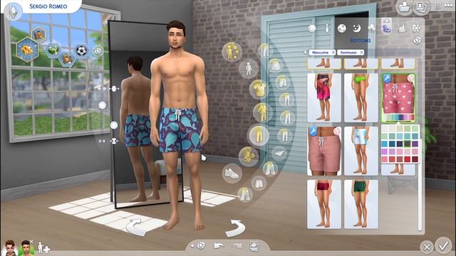 Sergio Romeo // The Sims 4 Townie Makeover // Maxis Match CC + Full CC List смотреть онлайн