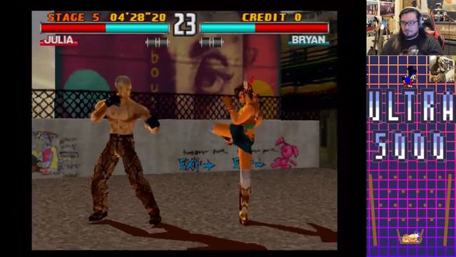 Tekken 3 (PS1) Let's Play pt.1 on a PS2 смотреть онлайн