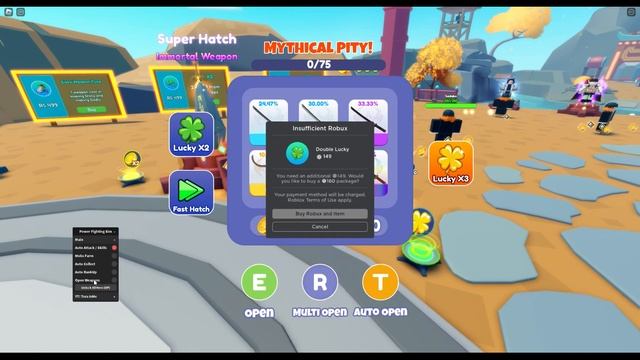 [UGC LIMITED] Roblox Power Fighting Simulator Script - Inf Coins & Gems | Get All Hero смотреть онлайн