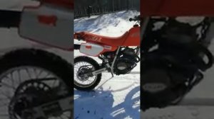 HONDA XR 250 R работа двигателя Амурмото.ру