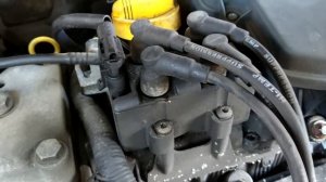 Катушка на  Renault Symbol умирает и весело искрит