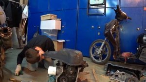 Разбор мотора, вылетело полукольцо К/В