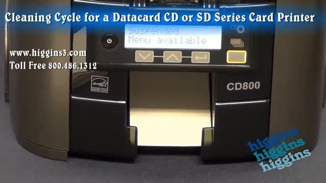 Datacard CD or SD Series Card Printer смотреть онлайн