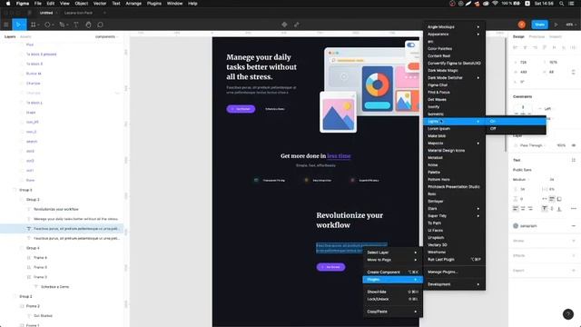 Figma Landing Page Design смотреть онлайн