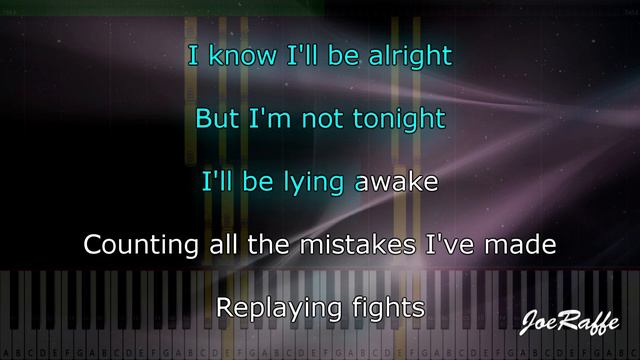 Finneas - I Lost a Friend (Karaoke/PianoTutorial/Instrumental)