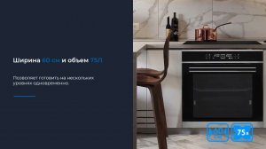 Духовой шкаф ZUGEL ZOE601X