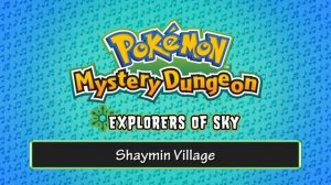 080 - Shaymin Village - (Pokémon Mystery Dungeon - Explorers of Sky)