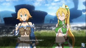 Sword Art Online: Hollow Realization (PS Vita) - Walkthrough - Part 21 - Philia Fishing Event