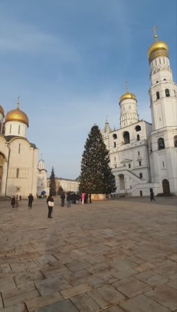 Соборная площадь в Московском Кремле