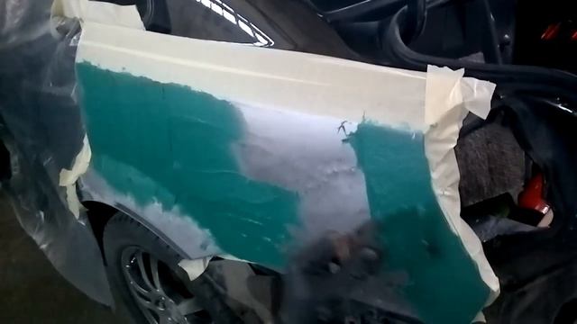 нанесение шпаклевки на металл для выравнивания под окрас смотреть онлайн
